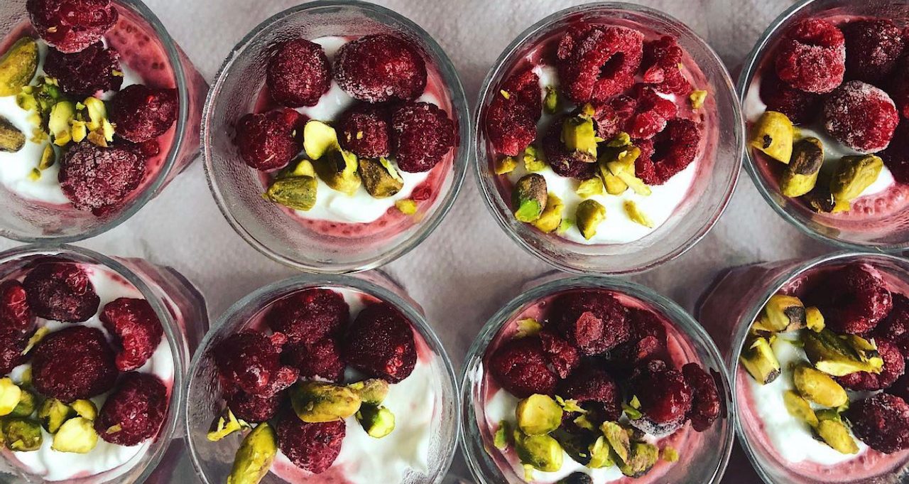 breakfast chia pudding